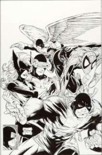 Todd McFarlane Marvel Tales #233 Spider-Man and X-Men Cover Original Art (Marvel, 1990). Here is a Marvel - | Heritage