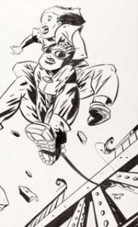 Scott Morse Catwoman #10 Cover Original Art (DC, 2002). Selina must bring herself perilously close to capture or -