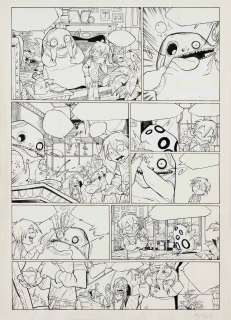 Giovanni Rigano | Monster Allergy, original art 6/44 | Art-Rite