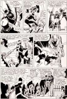 Bob Powell and Wally Wood Daredevil #9 Page 10 Original Art (Marvel, 1965). Wood’s tenure as an artist on - | Heritage