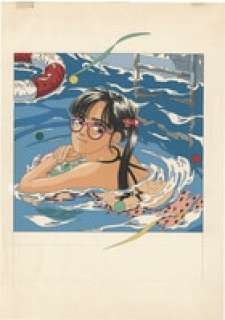 Ono Moenashi Hand-Drawn Color Illustration | Mandarake (Big Web)