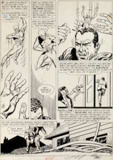 Gil Kane and Murphy Anderson The Atom #2 "The Prisoners Who Vanished!" Page 7 Original Art (DC, - | Heritage