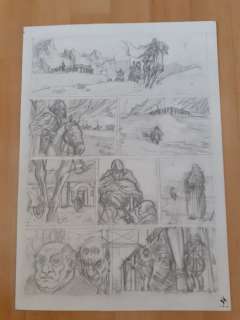 Pontet, Cyril | Pontet, Cyril - Planche originale crayonnée - Maledictis T2 | Catawiki