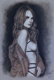 Denis Prenzel | Denis Prenzel - Original drawing - evelina- Size: 29,7 x 42 cm - Page volante - Exemplaire unique - (2023) | Catawiki