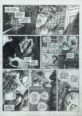 Régis Loisel | La Dernière Maison Juste Avant la Forêt, planche 67 | Galerie 9ème Art