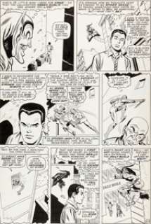John Romita Sr. and Mike Esposito (as Mickey Demeo) Amazing Spider-Man #39 Story Page 13 Original Art -