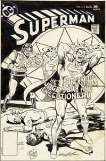 Curt Swan and Neal Adams Superman #314 Cover Flash and Green Lantern Original Art (DC, 1977). It’s hard to - | Heritage