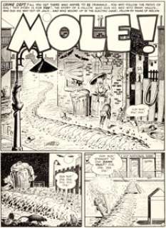 Bill Elder MAD #2 Complete 7-Page Story "Mole!" (EC, 1952). The huge influence of this series has - | Heritage