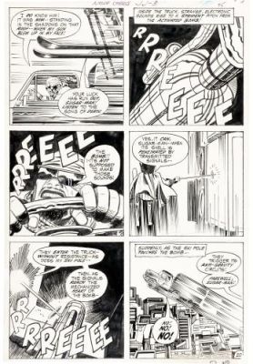 Jack Kirby | New Gods, issue #3, page 20 | Galerie 9ème Art
