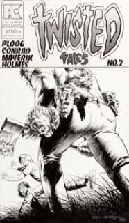 Bernie Wrightson Twisted Tales #2 Cover Original Art (Pacific Comics, 1983).... | Heritage