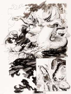  - Arthur Suydam Death Dealer #4 Story Page 18 Original Art (Verotik, 1997)....