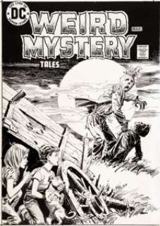 Luis Dominguez Weird Mystery Tales #16 Cover Original Art (DC, 1975).... | Heritage