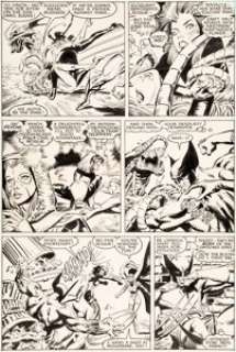 Marc Silvestri and Dan Green Uncanny X-Men #233 Story Page 6 Original Art (Marvel, 1988).... | Heritage