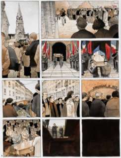  - Etienne Davodeau Un homme est mort Planche 31 (Futuropolis, 2006)....