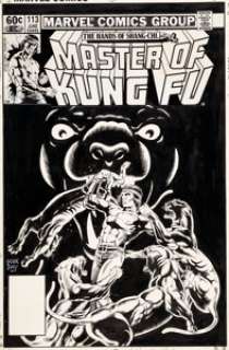  - Gene Day Master of Kung Fu #113 Cover Original Art (Marvel, 1982)....
