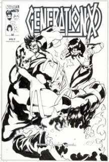  - Terry Dodson and Rachel Dodson Generation X #61 Cover Original Art (Marvel, 2000)....