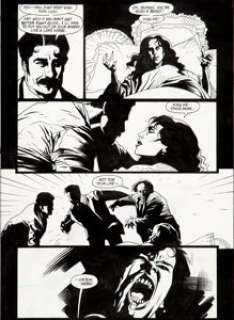  - Mike Mignola and John Nyberg Bram Stoker‘s Dracula #3 Page 9 Original Art (Topps, 1992)....
