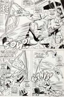  - John Romita Sr., Bill Ward (attributed), and Mike Esposito Amazing Spider-Man #41 Story Page 15 Original Art (1966...