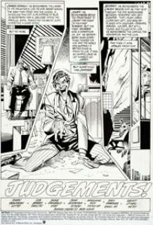 Jim Aparo and Mike DeCarlo Batman #451 Complete 22-Page Story "Judgements!" Joker Original Art (DC, 1990).... (Total: 22 Original Art)