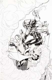 Terry Dodson and Rachel Dodson Marvel Knights Spider-Man #12 Cover Original Art (Marvel/Marvel Knights, 2005)....