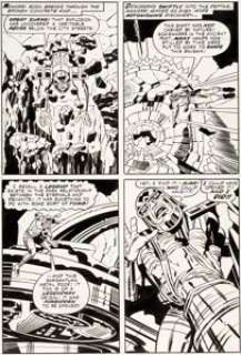 Jack Kirby and Mike Royer The Eternals #16 Story Page 10 Original Art (Marvel, 1977).... | Heritage