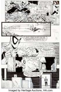 Todd McFarlane Amazing Spider-Man #320 Story Page 8 Original Art (Marvel, 1989). Great page chock full o‘ -