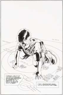 Kevin Nowlan Tomorrow Stories #1 Complete 8-Page Story Jack B. Quick First Appearance Original Art (DC/America‘s B... (Total: 8 Original Art)