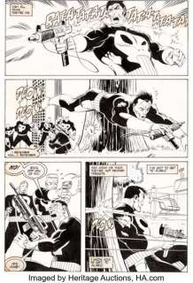 Mike Zeck and John Beatty - The Punisher (Limited Series) #4 Story Page 16 Original Art (Marvel, 1986).