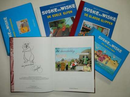 Willy Vandersteen / Paul Geerts + Studio | Suske en Wiske - Lot 2 van 5 luxe albums - Met 5 opdrachttekeningen Paul Geerts - Cartonné - EO - (1996/2007) | Catawiki