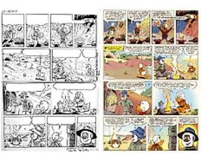 Don Rosa | Uncle Scrooge D 92314 - Don Rosa - "The Dreamtime Duck of the Never Never" - Signed Original Inked Comic Page - page 13 - (1993) | Catawiki