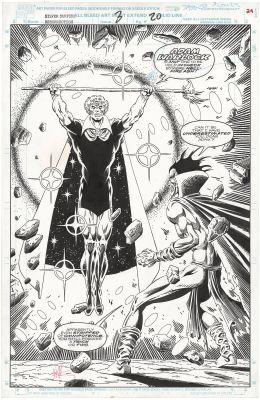 Jim Starlin | Silver Surfer/Warlock: Resurrection #3 p20 (Mephisto!) | Nostalgic Investments