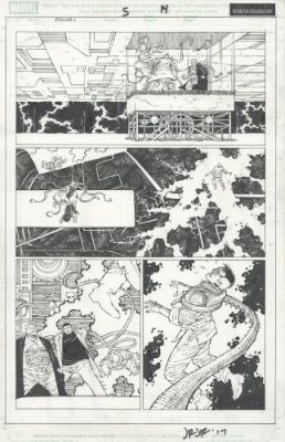 John Romita Jr. | Eternals, issue 05, page 14 | Galerie 9ème Art