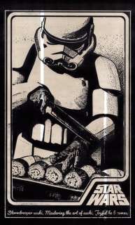 Æ2381 | Star Wars - “Stormtrooper Sushi Master”, (2023) - Æ2381’s Scifi & Fantasy series - EO - (2017/2023) | Catawiki