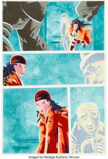 Morse, Scott - Scott Morse Elektra: Glimpse & Echo #2 Story Page 9 Original Art (Marvel, 2002)....