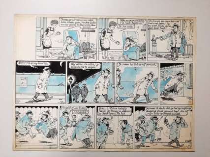 Buth | Buth - Originele pagina - Thomas Pips - Achtervolging - (1949/1952) | Catawiki