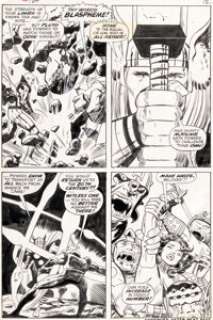 Kirby, Jack | Jack Kirby and Vince Colletta Thor #164 Story Page 9 Original Art (Marvel, 1969).... | Heritage