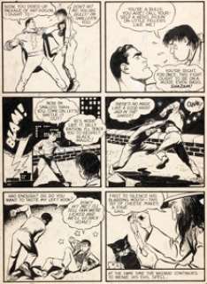 Beck, C. C. - C. C. Beck and Pete Costanza Whiz Comics #19 Captain Marvel Story Page 7 Original Art (Fawcett, 1941)....