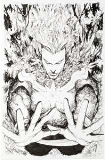 Marvel Artist - Bernard Chang Captain Marvel #27 (161) Variant Cover Original Art (Marvel, 2021)....