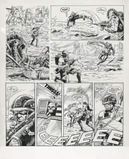 Brett Ewins - 2000ad prog 260 pg 28 - rogue trooper - brett ewins