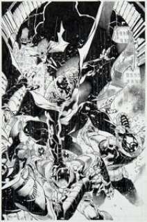 Barrows, Eddy - Eddy Barrows and Eber Ferreira Detective Comics #935 Cover Original Art (DC, 2016). ...