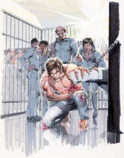 Adams, Neal | Neal Adams Hot Stuf’ #8 Manimal Cover Original Art (Sal Quartuccio, 1978).... | Heritage