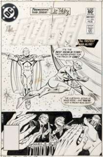 Infantino, Carmine | Carmine Infantino and Bob Smith The Flash #306 Cover Original Art (DC, 1982).... | Heritage