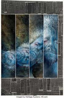 McKean, Dave - Dave McKean Arkham Asylum Story Page 103 Original Art (DC, 1989). ...