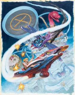 Earl Norem He-Man and the Masters of the Universe Magazine #8 Cover Painting Original Art (Telepictures Publications, 1986).