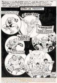 Sal Buscema and Mike Esposito Marvel Team-Up #40 Story Page 1 Original Art (Marvel, 1975). | Heritage