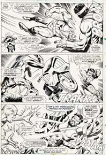 George Tuska and Vince Colletta The Champions #4 Story Page 22 Original Art (Marvel, 1976). | Heritage