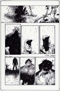 Richard Corben Swamp Thing #7 Story Page 13 Original Art (DC, 2004). | Heritage