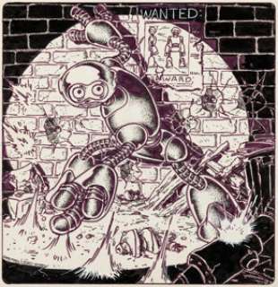 Kevin Eastman and Peter Laird Gobbledygook #1 Cover Original Art Group of 3 (Mirage Studios, 1984). (Total: 3 Original Art)