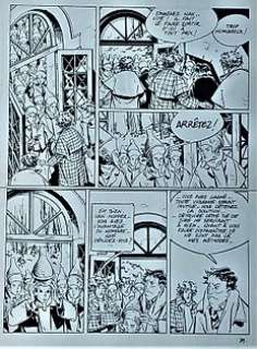 Wininger, Pierre - Wininger, Pierre - Planche originale - Nicéphore Vaucanson T3 - Le Mystère Van Hopper - (1984)