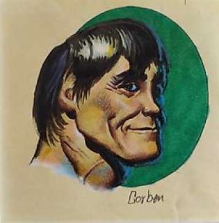 Corben, Richard | Corben, Richard - Original colour drawing - Portrait - (1981) | Catawiki